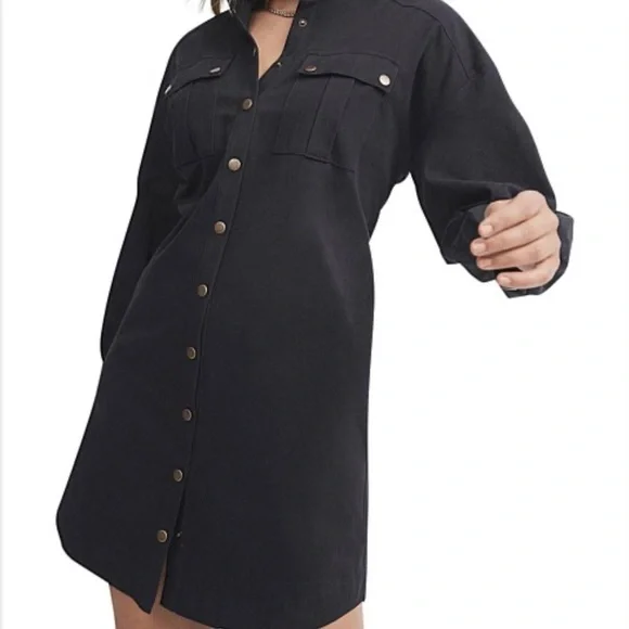 Witchery Dress Navy - Picture 3 of 5